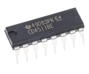 Caractéristiques de la fiche technique CD4511B, configuration des broches et utilisations