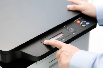 Push-buttons on Printer or Copier