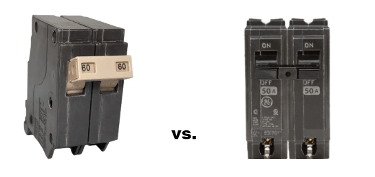 50 Amp vs. 60 Amp Breaker
