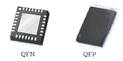QFN vs QFP Pakages