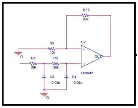 PCB-20, Circuit imprimé pour filtres passe-bas TX pour la bande HF