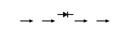 Figure 1. Semiconductor Diode Schematic Symbol
